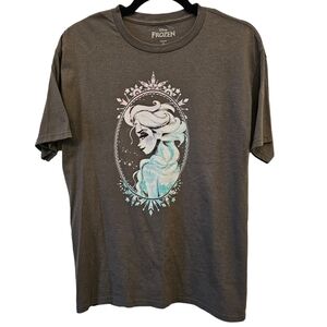 Disney Frozen Small(?) 100% Cotton Elsa Short Sleeve Tee
